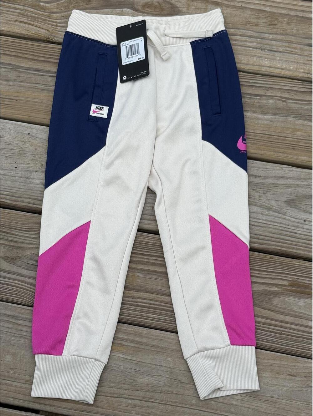 Nike Sportswear Girls Joggers NWT Y2K Athleisure Colorblock Retro 5 3682